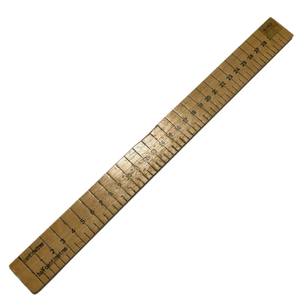 British Rulers History Ruler - Wood Centimeter Ruler - Picture 2 of 7